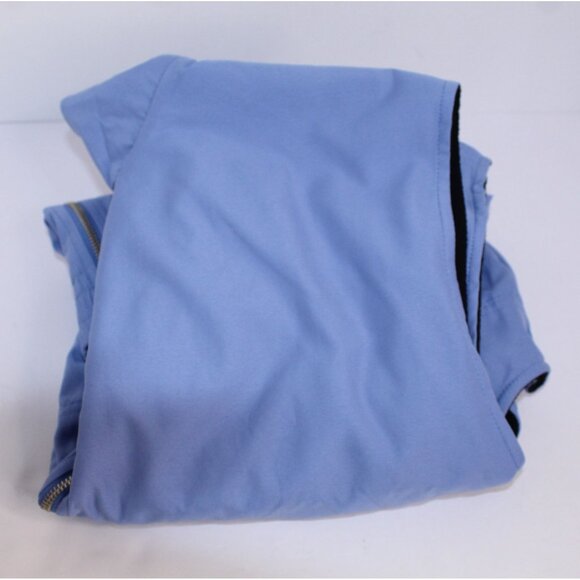 Golf Club SDI TEC Full-Zip Golf Vest Men's L Lt. Blue Black Fleece Lined Pockets - Picture 16 of 16